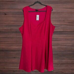 Torrid - Pink Pull Over Textured Dress - Size 4 - NWT